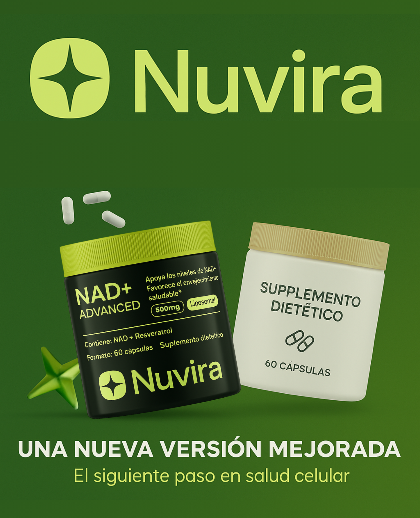 Nuvira® | Cápsulas NAD+